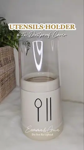 Spoon and fork holder na safe sa kahit ano mang mga insekto! #utensilholder #utensilsholder #utensilsorganizer #spoonandforkorganizer 