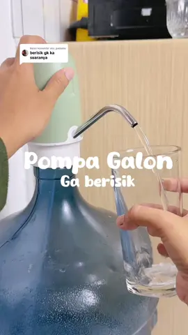 Membalas @aku_padamu nih kak kalo gamau berisik beli yg ini, suaranya lebih slow dari pada yg sblmnya.. #pompagalonelektrik 