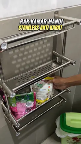 #pniofficialshop rak stainless #raktingkat #rakstainless #rakkamarmanditempel #rakkamarmandi #rak #xyzbca #wibgajian #diskon #fyp #promoguncang1010 #elektronikrumahasik #jjdaycapcut #MurahMeriahMantapSale 