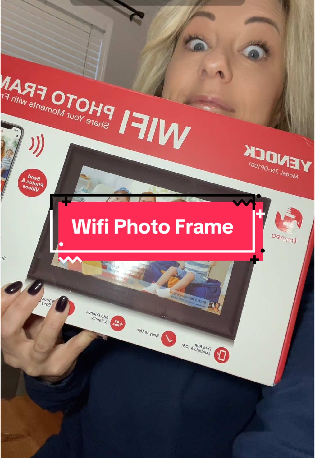 The perfect Christmas girft for someone on your list! On sale now! #photoframe #tiktokshop 