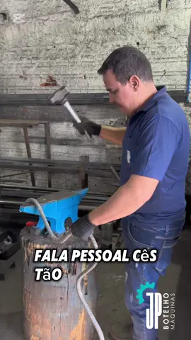 SOFRER OU NÃO ? #satisfyingvideo #satisfying #vergalhao #jpbotelho #jpbotelho #reciclagem #ferrovelho #demolicao @mayconhangell747 @Bruno @Weliis @morais 
