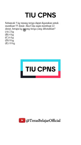 TIU CPNS #fyp #cpns #tiucpns #skdcpns #matematika #tiu 