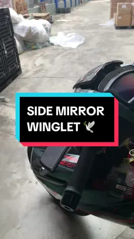 Side mirror winglet sesuai untuk semua motorsikal. Anda mencari sesuatu yang unik ? Ini lah dia…