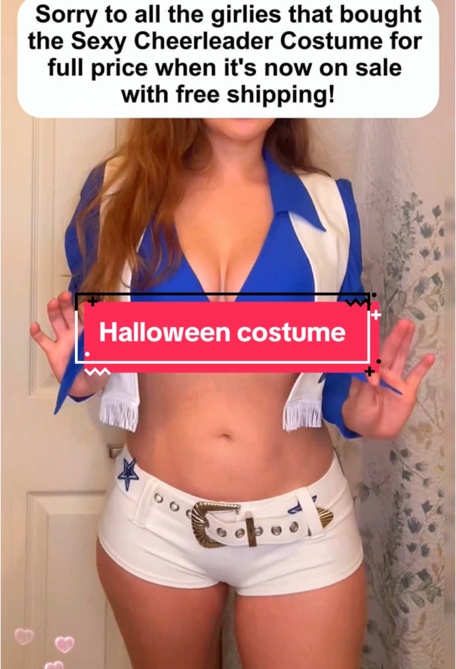 Love it😜👀#fyp #foryou #OOTD #fashion #sexy #cheerleader #costume #halloween #halloweencostume 