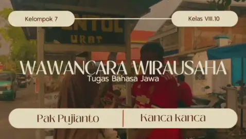 BAHASAJAWA WAWANCARA KEL7 #tugasbahasajawa #arpegata 