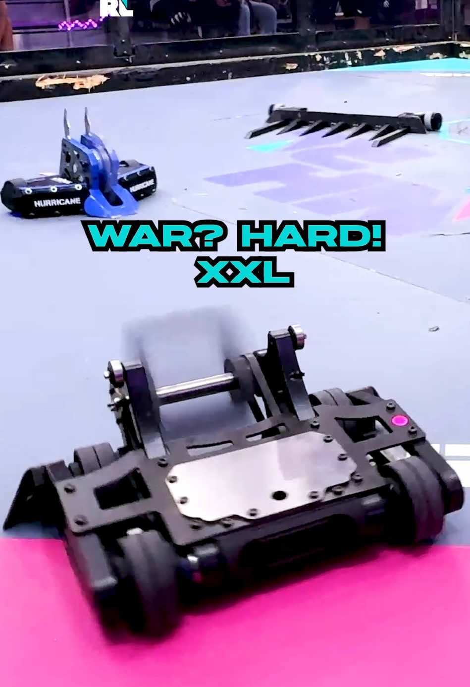 A unique insight from Jonathan Juarez, Builder of WarHard XXL, as he discusses the challenges of scaling up his 3lb robot, War? Hard! to the 30lb weight class. #NHRL #fightrobotsfight #engineering #STEM #robotics #combatrobot #combatrobotics #nationalhavocrobotleague #bots #robots #robotics #chaos #havoc #robotfighting #fightingrobots #collegerobotics #robotwars