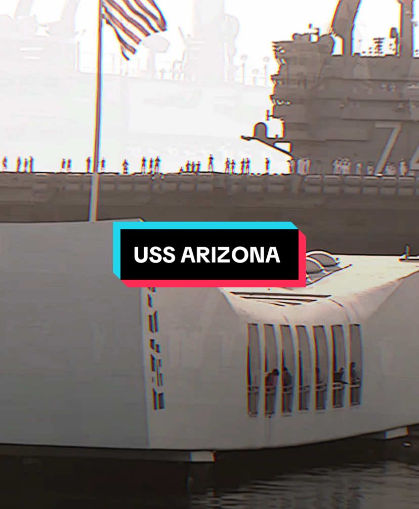 USS Arizona Battleship🫡🫡 เรือยูเอสเอส แอริโซน่า🇺🇸 เมื่อวันที่ 7 ธันวาคม 1941 กองทัพญี่ปุ่นโจมตีเพิร์ลฮาร์เบอร์และแอริโซนาถูกระเบิดเจาะเกราะที่ทิ้งจากอากาศหลายลูก ลูกหนึ่งทำให้คลังกระสุนบรรจุวัตถุระเบิด ทำให้เรือรบจมและเจ้าหน้าที่และลูกเรือเสียชีวิต 1,177 นาย แตกต่างจากเรือลำอื่นๆ ที่ถูกโจมตีในวันนั้นแอริโซนาได้รับความเสียหายอย่างไม่สามารถซ่อมแซมได้จนไม่ได้รับการซ่อมแซมเพื่อใช้งานในสงครามโลกครั้งที่ 2ซากเรือยังคงจมอยู่ใต้อนุสรณ์สถานUSS Arizonaอนุสรณ์สถานแห่งนี้สร้างขึ้นเพื่ออุทิศให้กับผู้เสียชีวิตจากการโจมตีครั้งนั้น โดยสร้างขึ้นทับซากเรือ#usa🇺🇸 #usnavy #pearlharbor #ussarizona#arizona #battleship #ww2#fyp #ฟี #tiktok 