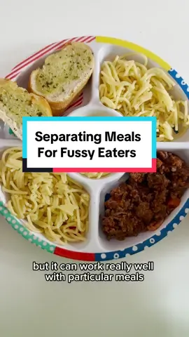 Using a divided plate is a brilliant way of separating out component elements of a meal for kids who don’t like their food touching #fussyeater #pickyeater #dividedplate #kidsfoodhack
