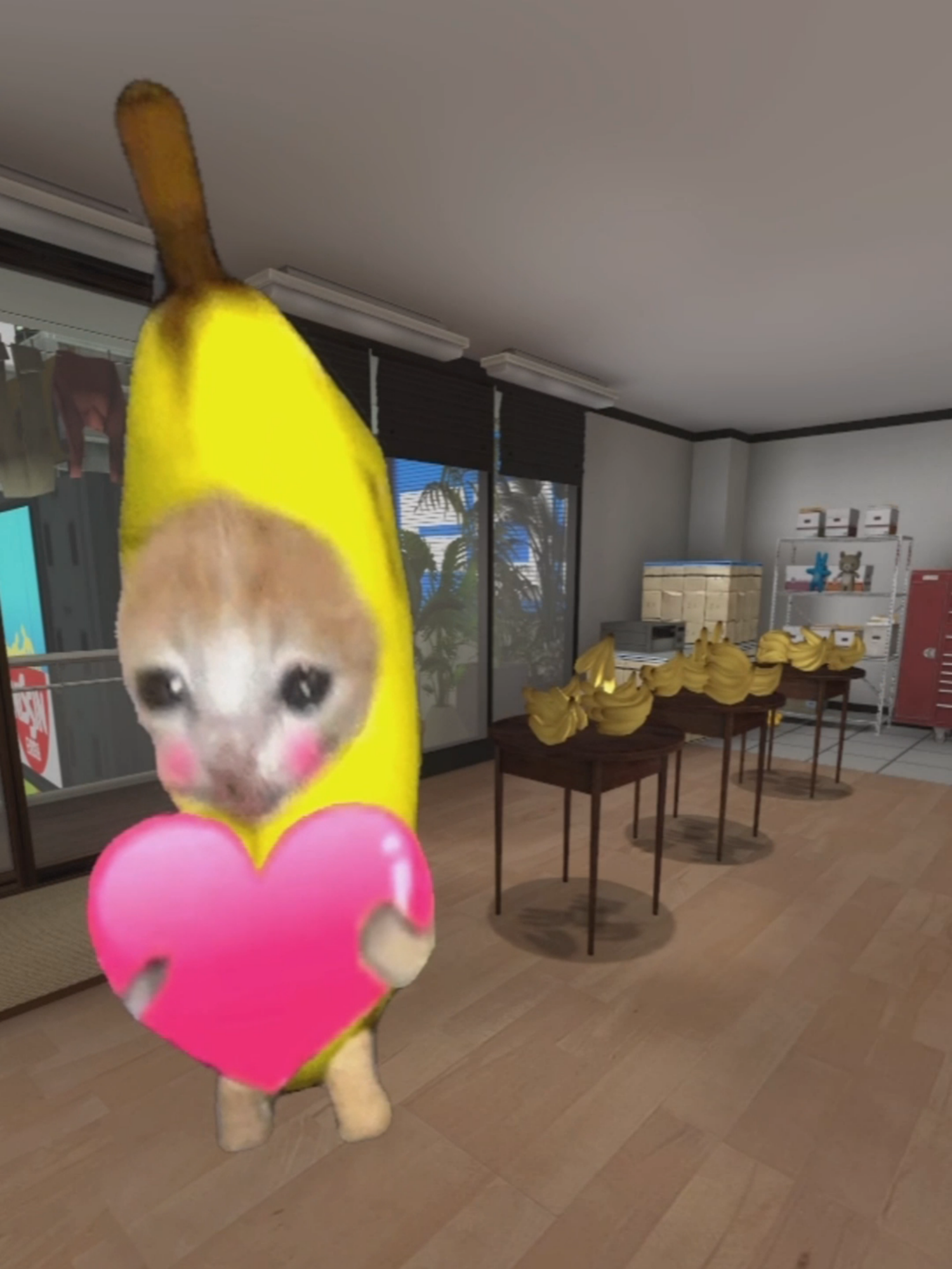 バナナ猫とマックスウェル猫 🍌😹🐈️ #nextbot #garrysmod #猫ミーム #catmeme #maxwellthecat #bananacat #happyhappyhappy