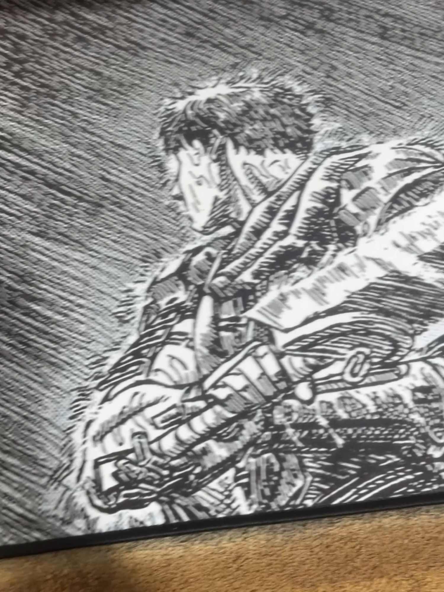 Unleash your inner warrior with our Berserk themed mousepad! ⚔️🔥 Elevate your gaming setup and embrace the dark, epic vibes of Guts and the Band of the Hawk. 🖤 Perfect for every anime fan and gamer who craves power and precision! 🎮💀  Don’t miss out—swipe up for the ultimate gaming experience!  #Berserk #AnimeAesthetic #GamerSetup #AnimeMerch #EpicGaming #WeebLife #MousepadGoals #GamingAccessories #AnimeVibes #FYP