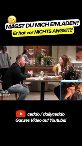 Er hat vor nichts Angst! 😳 #RTLPlus #ceddo #dailyceddo #FirstDates #firstdate #date #blinddate
