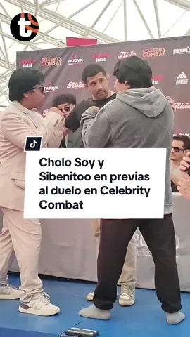 Cholo Soy y Sibenitoo se enfrentan en previas al duelo en Celebrity Combat 🥊 Sobrinos, ¿Quién creen que saldrá vencedor en esta batalla? 💬 #CholoSoy #Sibenitoo #Box #celebritycombat #meme #viral  @cholosoy4 @SiBenitoo 