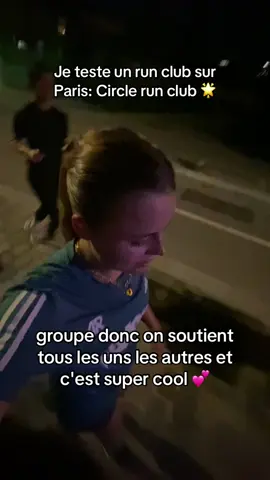 Je teste un run club sur Paris: Circle Running Club 🌟🫶🏻🏃‍♀️😛 @Circle Sportswear  #Running #runningclub #runclub #runclubparis 