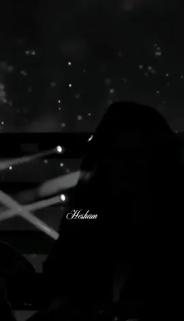 أنا واللَّيل ننتظر وجهك!! #hesham2852 