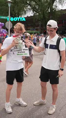Guess much money is in this jar! #guesstowin #money #winner #cash #guess #challenge #funny #mn #mnstatefair