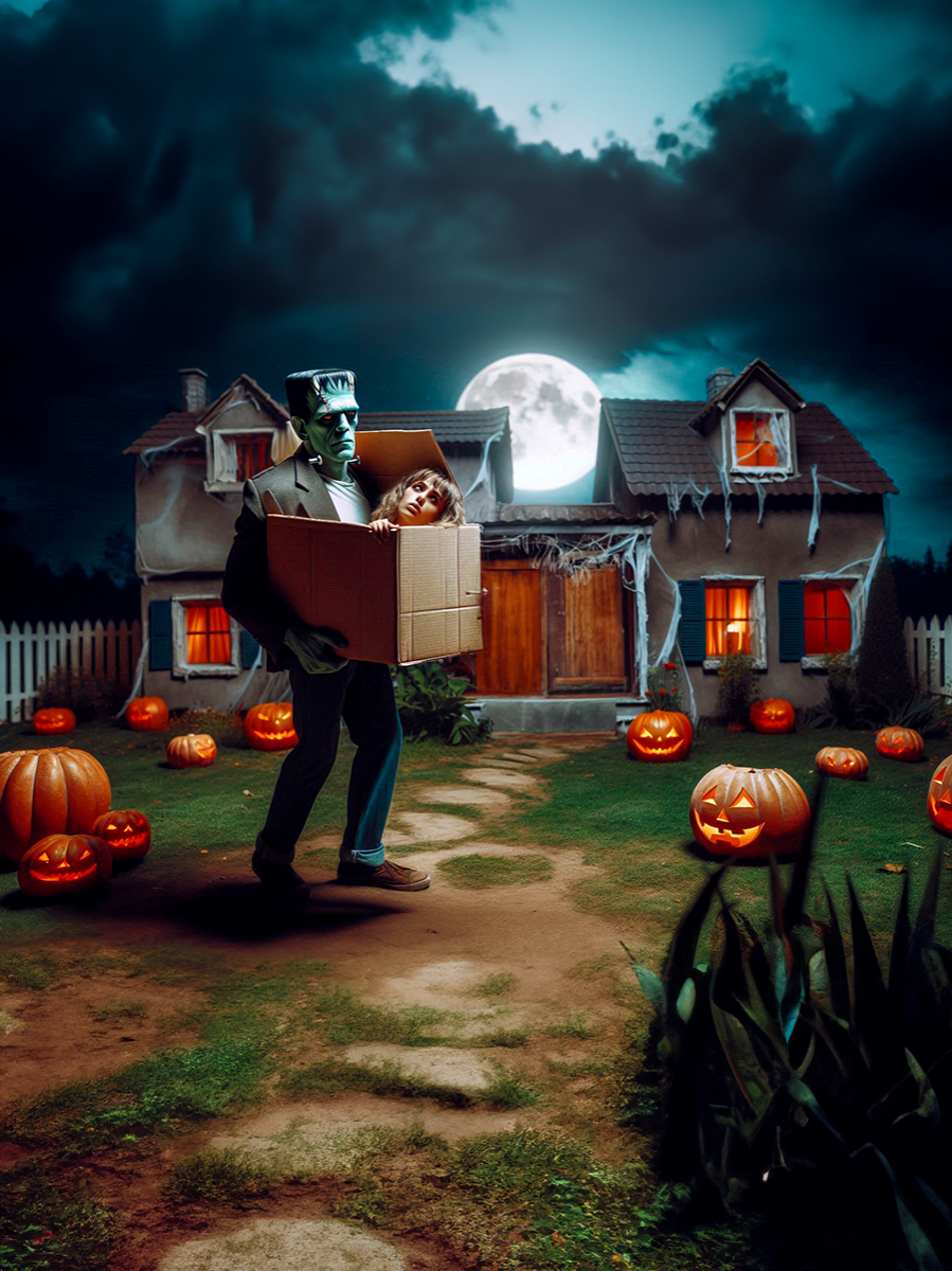 Homemade halloween costume