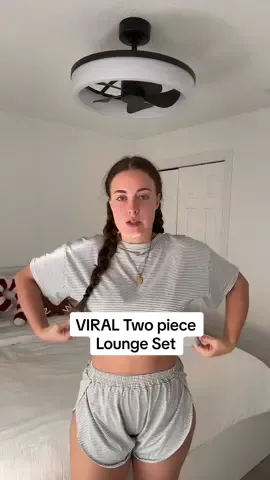 Love sleeping with no clothes but not actually?🤔 #loungewear #sleepwear #pjs #pijamas #falldealsforyoudays #falldealsforyou #twopieceset 