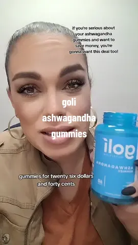 Stock up on your goli ashwagandha gummies at this price!! #goli #ashwagandha #ashwagandhabenefits #ashwagandhagummies #golisuperbrandday 