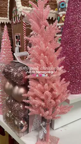 psa to all my pink christmas girlies, run to @HomeGoods nowwww 🎀❄️#pinkchristmas #pinkchristmasdecor #homegoodshaul #homegoods #shopping #decor #pink #christmas #christmas2024 #pinkmas #coquetteaesthetic #CapCut  