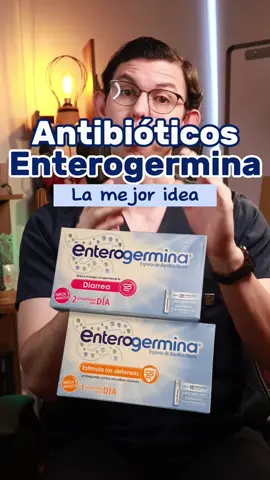 Los antibióticos deben hacer su trabajo y  Enterogermina se encarga de cuidar tu pancita. #publicidad #antibióticos #salud EnterogerminaF.F, Suspensión, Reg. No 544M2003 SSA VI Si persisten las molestias, consulte a su médico, lea las instrucciones de uso. Permiso de publicidad No. 213300201B0760 MAT-MX-2402192.2-07/10/24