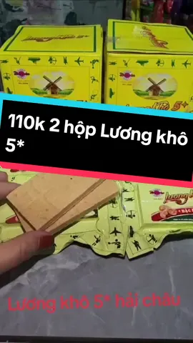 Mua lương khô 5* Hải châu ở đây. Giá 110k 2 hộp. Được làm từ ngũ cốc rất là thơm ngon#xuhuong #xuhuongtiktok #luongkho #luongkho#luongkhomini 
