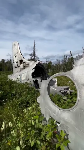 78 Years Later! The Sabena DC-4 Plane Crash Site. On September 18 1946 the Belgian Sabena Airways four engine DC-4 aircraft OO-CBG with 44 passengers on board crashed in Newfoundland, Canada killing 26 people. After the horrific crash the survivors nightmare wasn’t over. It took rescuers over 2 days to reach the crash site. The crash site was so remote the rescuers left the wreckage behind and buried the bodies beside the plane. Removing the survivors was one of the most dramatic rescues in history. In this documentary I explore this plane crash site 78 years after. Full video is on YouTube. #abandonedplaces #planecrash #documentary #shortfilm 
