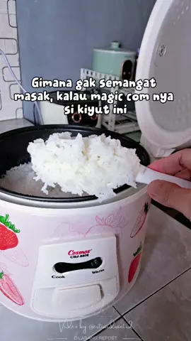 Cosmos magic com strawberry🤩 MasyaAllah lucu banget kan, masaa nasi jadi semangat deh😎 Samaan yuk, checkout di keranjang kuning👇 #cosmos #cosmosmagiccom #cosmosricecooker #cosmoscrj3302 #magiccomlucu #racuntiktok 