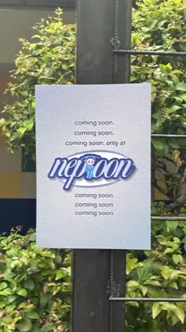 Spotted, our team is putting up posters everywhere!  What could be coming...? 👀 #neptoon #shopNEPTOON #onlywithNEPTOON