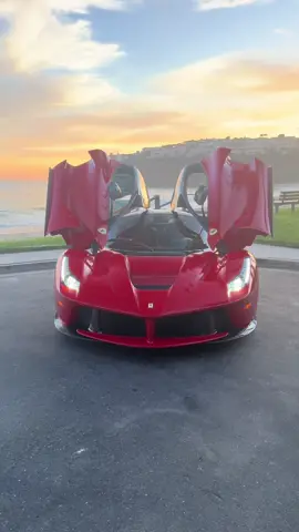 views down but laf doors up #fyp #laferrari 