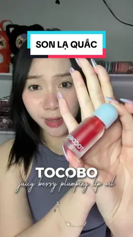 cái thiết kế múp rụp không nhét lọt 1 cái khay nào #Tocobo #TocoboVN #LipOil#JuicyBerryPlumping