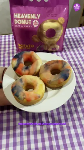 Donut juga bisa jadi Unicorn, cuma dengan 2 bahan ✨💜 #heavenlykitchen #donatviral #heavenlykitchendonut #donatfrozen #makanenak 