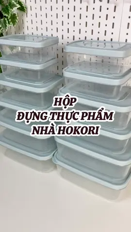 Hộp Đựng Thực Phẩm Hokori Chất Liệu Nhựa PP #hopdungthucpham #hokori #giadungtienich #shoputni 