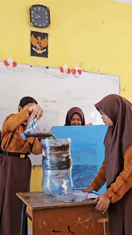 semangat berproses anandaa  #projekp5 #kurikulummerdeka #rekayasateknologi #alatalatteknologi #filtrasisederhana #hidroliksederhana #tongsampahsensor #lamputidur #ConSantanderConecto  @osis_spandubels 