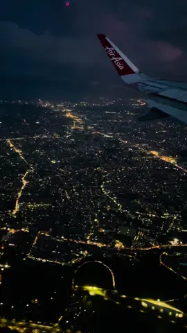 Golden Lights, Manila Aerial Shot!#travel #manilaphilippines #airasia #trendingvideo 