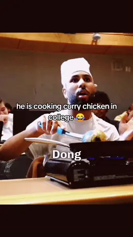 he is cooking curry chicken in college 😂 #funnyvideo #funnyvideos #funny #funnymemes #funnyclips #foryou #foryoupage #fy #fyp #fypシ゚ #viral 
