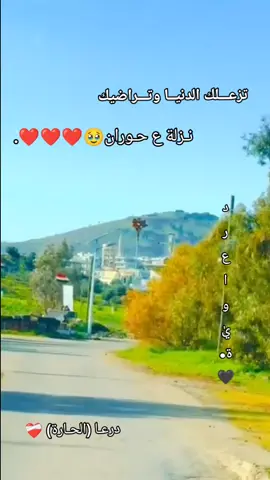 #تزعلك_الدنيا_وتراضيك_نزله_ع_حوران_دخيـل_ترابك#سوريتي 🥹❤❤❤❤❤️‍🩹#سوريا🇸🇾 #درعا #حوران #سوريا_تركيا_العراق_السعودية_الكويت #اعادة_النشر🔃 #فجرولي_الفيديو_لايكات_واكسبلووووووووور 