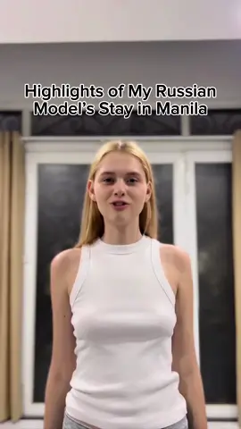 Moments with my Russian model, Alina  @16, for 3 months here in the Philippines. ♥️ #FarahModels #foreignmodel 