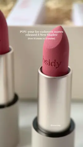 These 3 newest shades of Absidy is ✨✨✨ Love the nude shades! ang gagandaaaa 🥹💕 #Absidy #absidybeauty #absidycashmerekiss #absidycashmerekissmattelipstick #absidycashmere #softmatte #softmattelipstick #lipstick #mattelipstick #absidylipstick #fyp #foryou #tiktokhaul #tiktokmakeup #tiktokfinds #tiktokbudol #bestpurchase #highlypigmented #musthave #tiktokshop 
