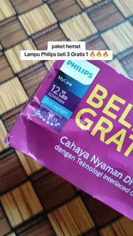 Lampu Led Philips MyCare 12 Watt Isi 4 Beli 3 Gratis 1 #lampu #lampuphilips #lampumurah #fyp #fypシ 