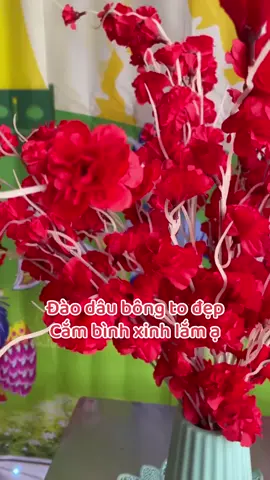 Đào dâu e đã về đủ màu cả nhà nhé #fyp #decor #tết2025 #tết #trangtri 