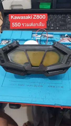 ติดต่องานซ่อมรายละเอียดใต้โปรไฟล์ครับ #ซ่อมไมล์ #Kawasaki #Z800 #จอไหม้ #จอเบริ์น #ตัวเลขจาง