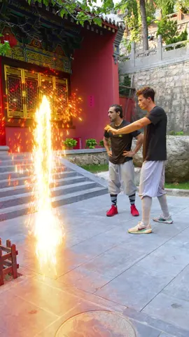 In China, I've learned how to go everywhere thanks to the art of focus! 🧘🏻‍♂️Which city would you visit? Let me know in the comments! 🌍  🥋 @The Shaolin Kid 🐉 