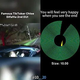 Chloe Difatta, a popular Tiktoker, was pulled over for the second time and charged with a dui. She denies having the officer check her to see if she is safe to drive. Has she learned her lesson? #chloedifatta #celebrityarrest #fypツ #bodycamera 