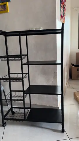 Etagere de cuisine 4 niveaux avec 4 paniers solide et demontable pour une cuisne tres bien organisée ❤️