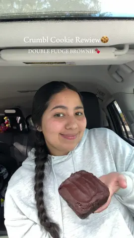 Double Fudge brownie🍫🫠 Demasiado delii… @Crumbl Cookies  #crumblecookie #crumblecookiereview #MomsofTikTok #mamaslatinas #mamasgirl #mamaprimeriza 