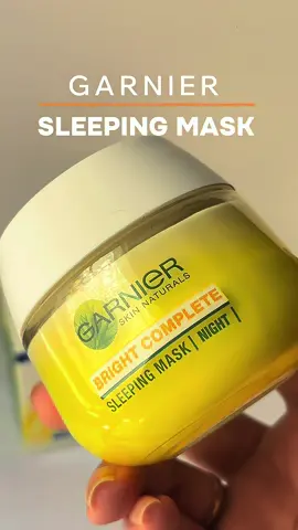 🌟 Garnier - Sleeping mask Vitamin C 🍋 -- Nhớ follow tui đó..🧏‍♀️ #xuhuong#Trending #unboxing #garnier #SuperBrandDay #loreal 