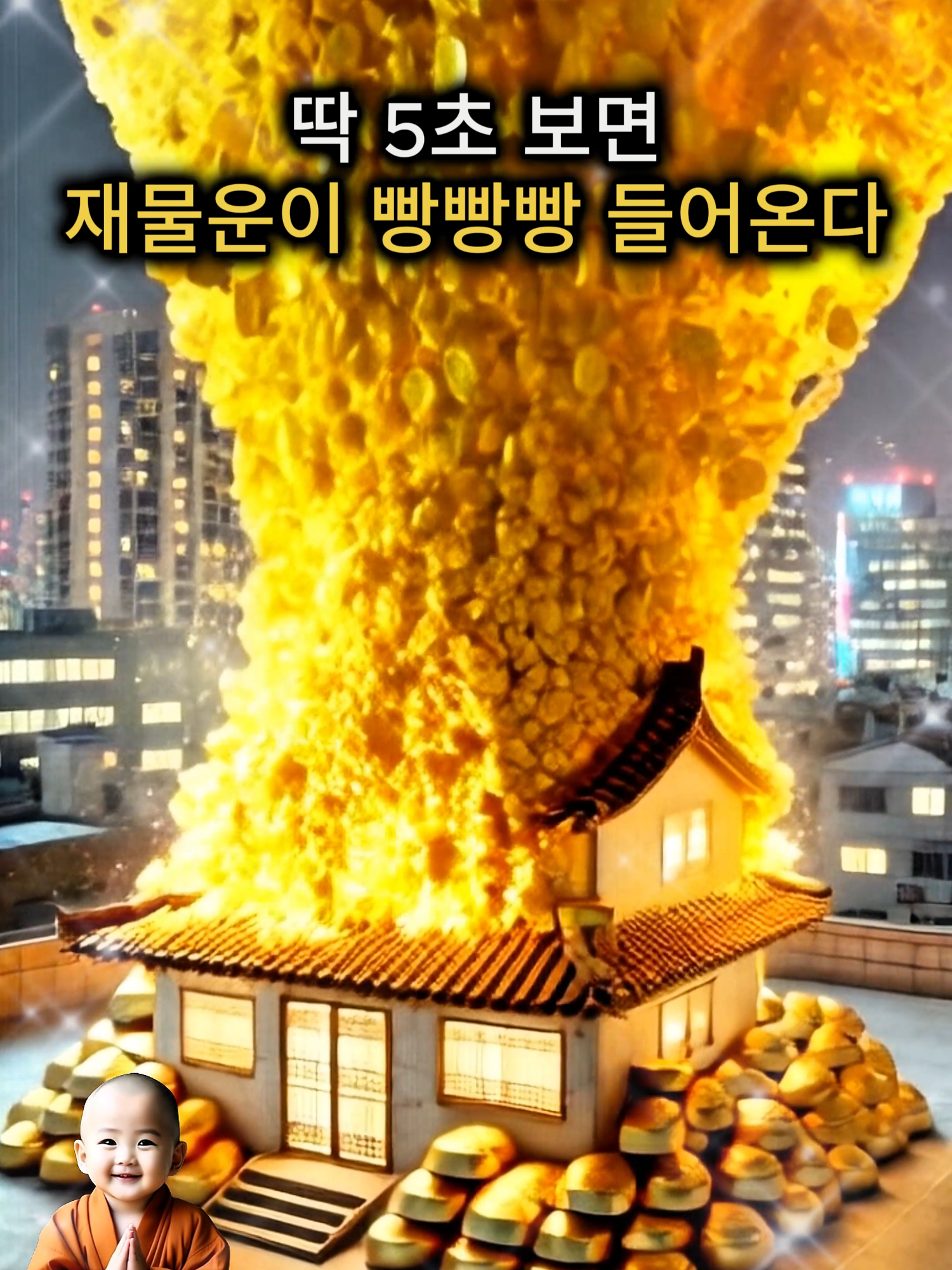 딱 5초 보면, 재물운이 빵빵빵 들어온다