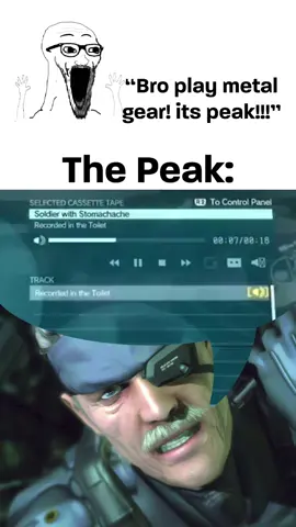 Metal Gear SOLID TURD 🚽 #mgs #solidsnake #metalgearsolid #metalgear #metalgearrising #toilethumor #gamingmemes 