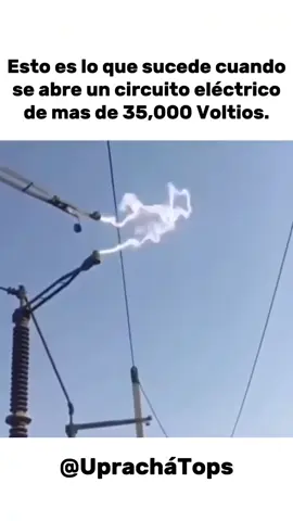 Sube el Volumen, asi suenan  35,000 Voltios  #datocurioso #curiosidades #increible #curiosidades #fyp 