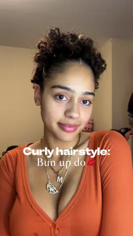 Part 1: Ive been avoiding slick backs bc my hair line was SUFFERING! I’ve decided to grow my hair out and I try to avoid anything that is prone to create more breakage HOWEVER I did not leave this in for days LIKE WE ALL HAVE DONE BEFORE only for the night and this was the day before wash day lol #curlyhairstyles #3bcurls #curlyhairupdo #bunupdo #curlyhairtutorial 